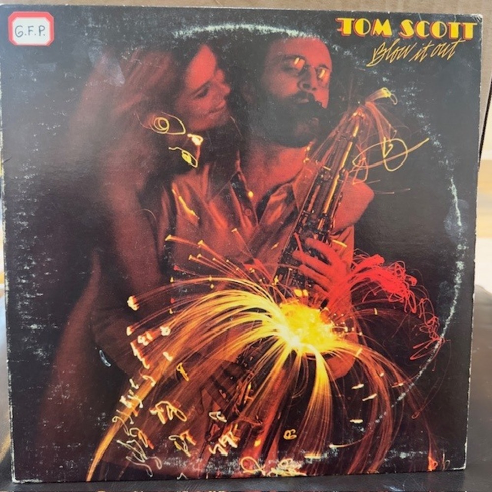 Tom Scott Blow It Out Vinyl LP 1977 Epic Ode‎ PE 34966 Jazz Funk + Bonus 12in